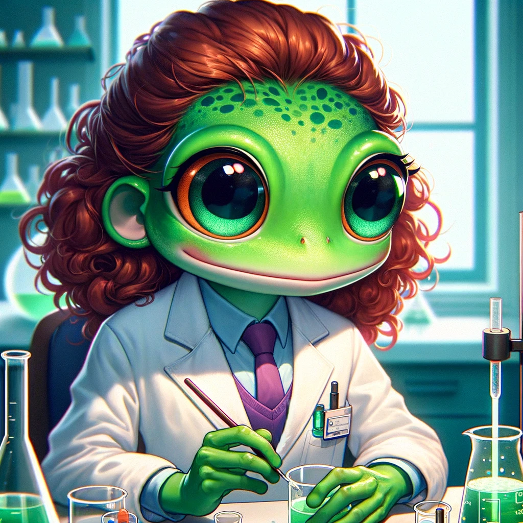 Frog Mixing Chemicals