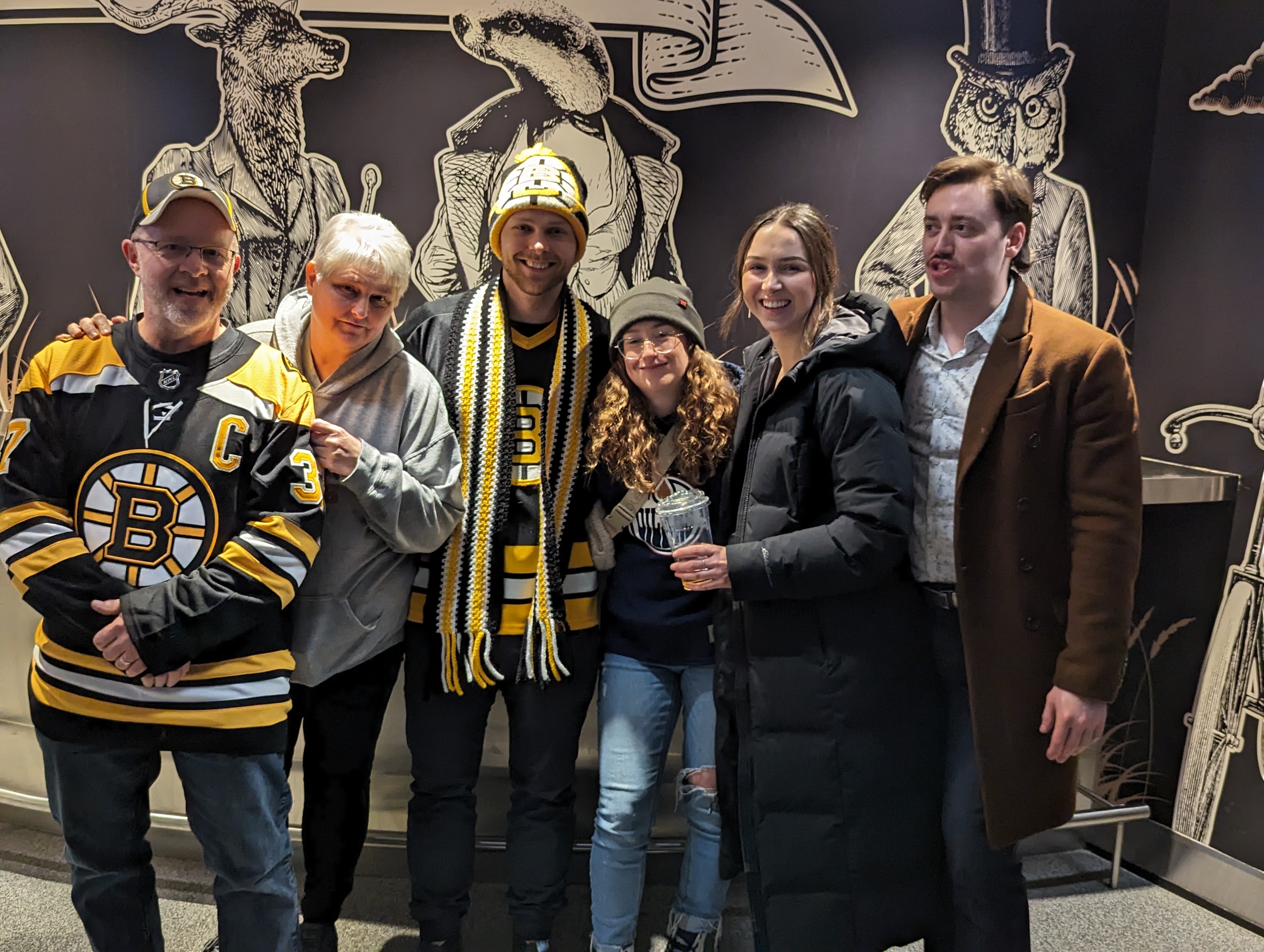 Family Bruins Game